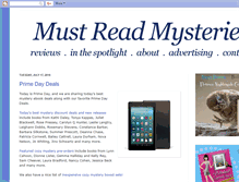 Tablet Screenshot of mustreadmysteries.com
